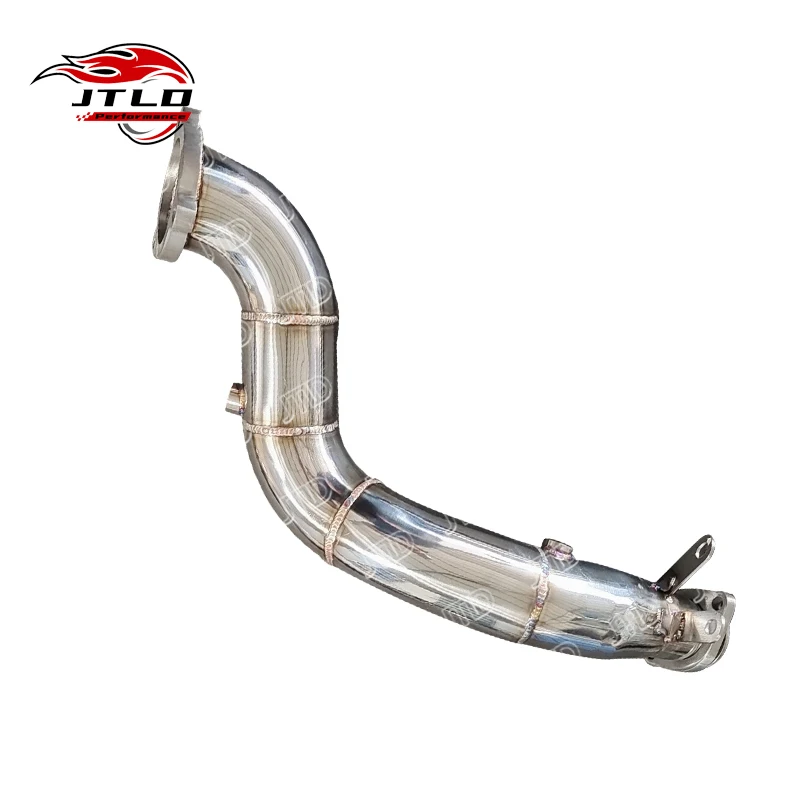 JTLD Polished Exhaust Catless Downpipe for Mercedes BENZ SLC300 W204 C200 M271 Four Cylinder M274 Exhaust System
JTLD Polished Exhaust Catless Downpipe for Mercedes BENZ SLC300 W204 C200 M271 Four Cylinder M274 Exhaust System