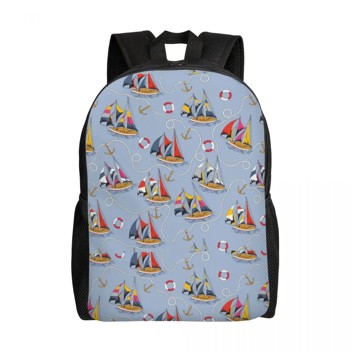 Custom Sailing Ship Backpacks Men Women Basic Bookbag for College School Nautical Sailors Bags
Custom Sailing Ship Backpacks Men Women Basic Bookbag for College School Nautical Sailors Bags