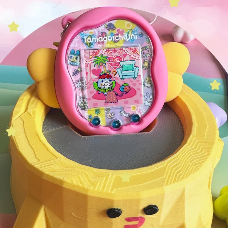 New Bow Tie Tamagotchi Uni Electronic Pet Soft Case Drop Protection Version Tamagotchi Cute Case Birthday Toys Gift For Kids
New Bow Tie Tamagotchi Uni Electronic Pet Soft Case Drop Protection Version Tamagotchi Cute Case Birthday Toys Gift For Kids