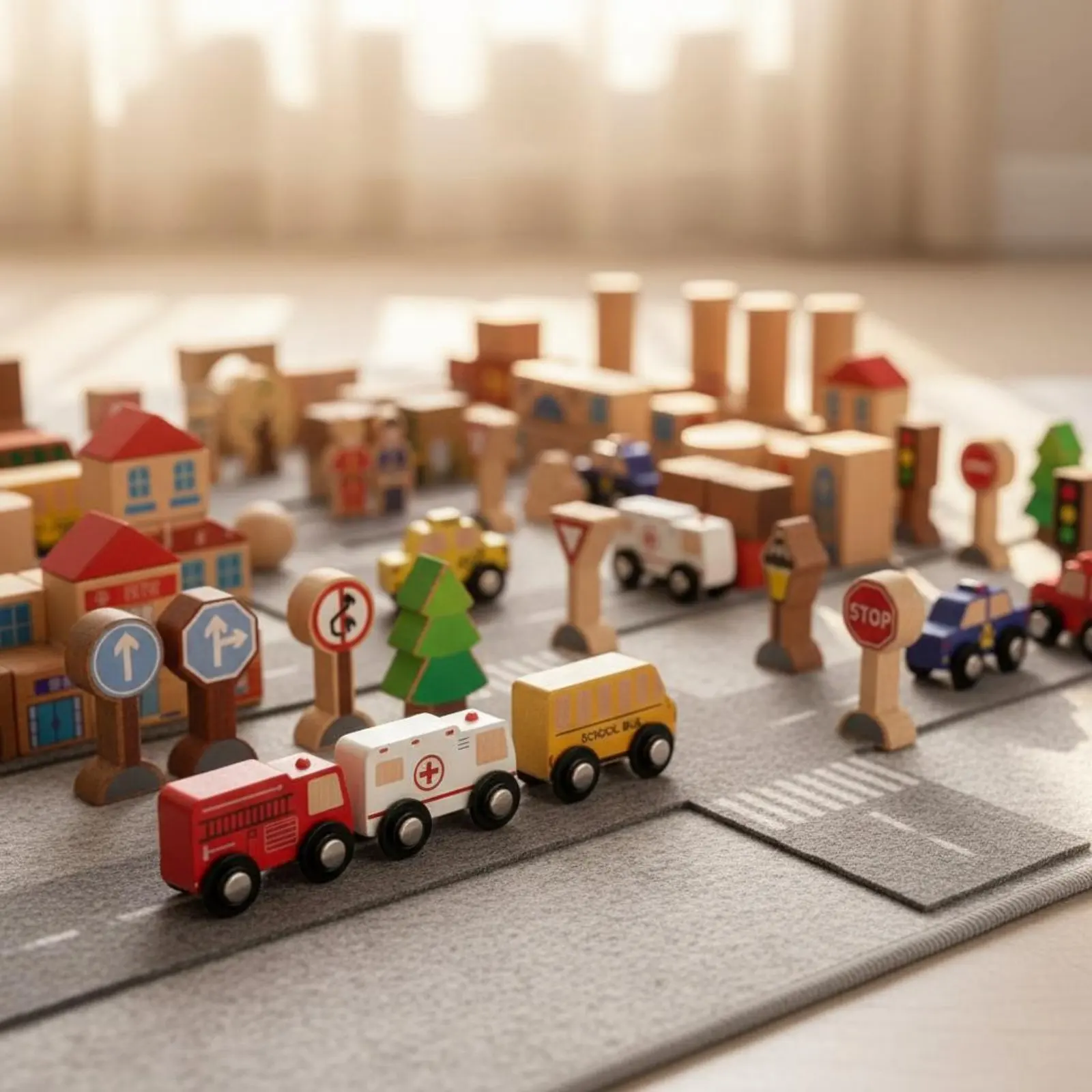 118 Pieces Preschool Building Blocks Educational Construction Stacking Blocks Wooden Construction Blocks STEM Cognitive Skills
118 Pieces Preschool Building Blocks Educational Construction Stacking Blocks Wooden Construction Blocks STEM Cognitive Skills