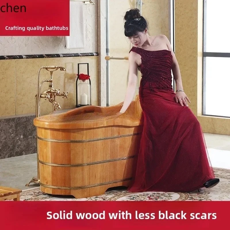 PYH Adult Full Body Bath Wooden Tub Bathtub Home Use Solid Wood Tub Beauty Salon Soaking Wooden Tub Herbal Bath
PYH Adult Full Body Bath Wooden Tub Bathtub Home Use Solid Wood Tub Beauty Salon Soaking Wooden Tub Herbal Bath