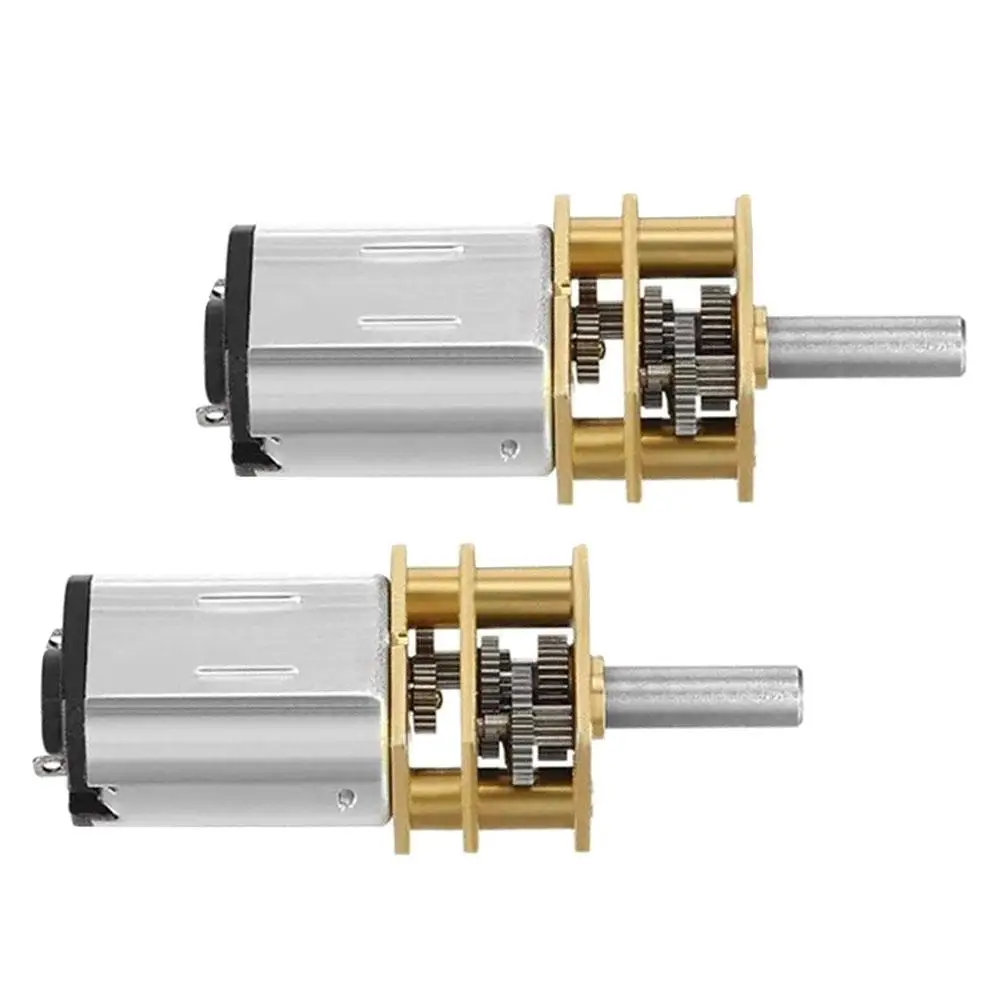 2 Pcs Electric Dc Motor Mini Metal Geared Motors Brushless Reduction Motor High Torque Dc Motors For Car Robot Model Diy
2 Pcs Electric Dc Motor Mini Metal Geared Motors Brushless Reduction Motor High Torque Dc Motors For Car Robot Model Diy