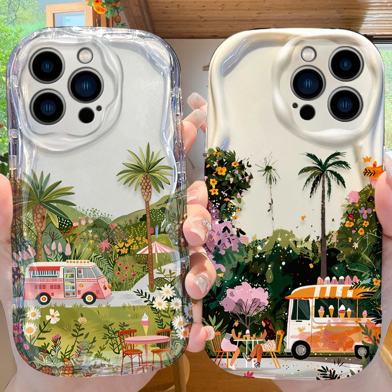 Summer Vacation Ice Cream Truck Phone Case For Oppo Realme 16 15 14 13 12 11 10 C67 C75 C65 C63 C55 C53 Note GT Pro 4G 5G Cover
Summer Vacation Ice Cream Truck Phone Case For Oppo Realme 16 15 14 13 12 11 10 C67 C75 C65 C63 C55 C53 Note GT Pro 4G 5G Cover