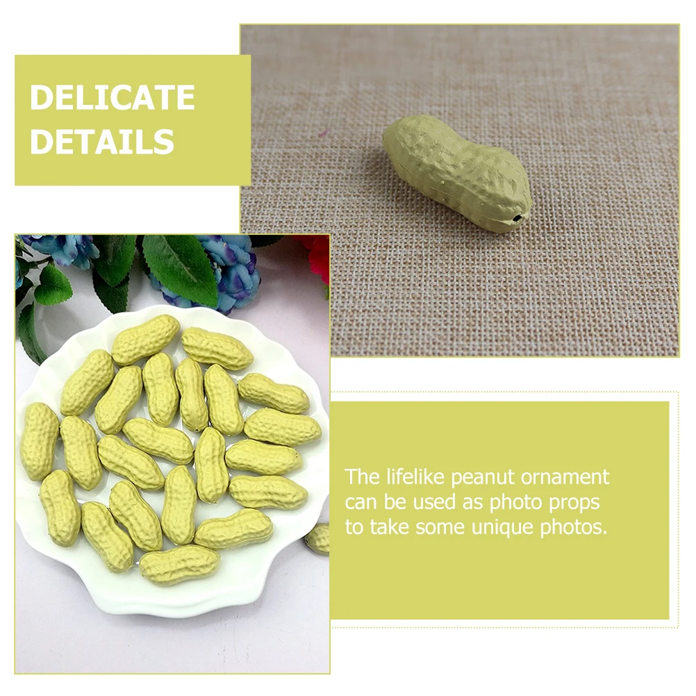 10Pcs Imitation Peanut Adornment Strong Fake Fruits for House Kit and Photography Prop Fake Dried Fruits
10Pcs Imitation Peanut Adornment Strong Fake Fruits for House Kit and Photography Prop Fake Dried Fruits