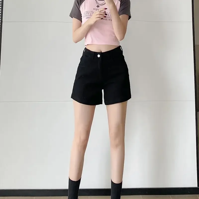 High Waist Denim Shorts for Women Loose Casual Elegant Aesthetic Trend 2025 Y2k Vintage Design Hot Cheap Short Jean Pants Woman
High Waist Denim Shorts for Women Loose Casual Elegant Aesthetic Trend 2025 Y2k Vintage Design Hot Cheap Short Jean Pants Woman