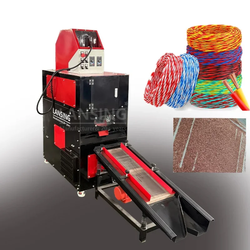 Integrated Copper Granulation Assembly, Vibrating Screening Structure, Full Set Scrap Metal Recovery Processing Equipment
Integrated Copper Granulation Assembly, Vibrating Screening Structure, Full Set Scrap Metal Recovery Processing Equipment