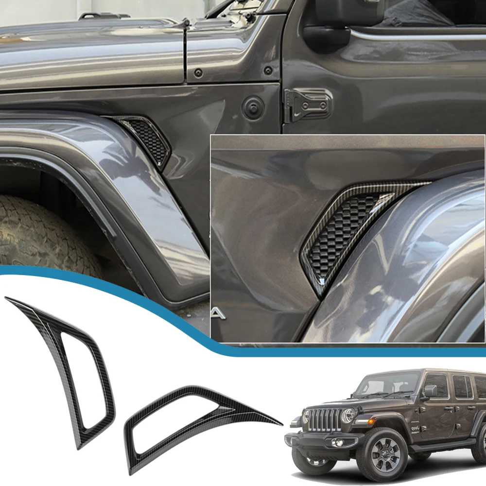 Car Wheel Eyebrow Side Air Conditioning Outlet Vent Decoration for Jeep Wrangler JL Gladiator JT 2018-2023 Exterior Accessories
Car Wheel Eyebrow Side Air Conditioning Outlet Vent Decoration for Jeep Wrangler JL Gladiator JT 2018-2023 Exterior Accessories
