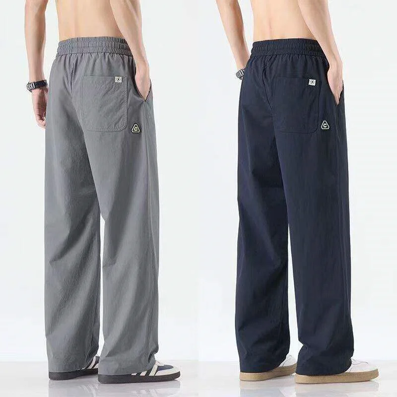 Men's Summer Thin Ice Silk Wide Leg Loose Straight Casual Pants Breathable Comfortable Straight Cut Pants Fashionable Urban S...
Men's Summer Thin Ice Silk Wide Leg Loose Straight Casual Pants Breathable Comfortable Straight Cut Pants Fashionable Urban S...