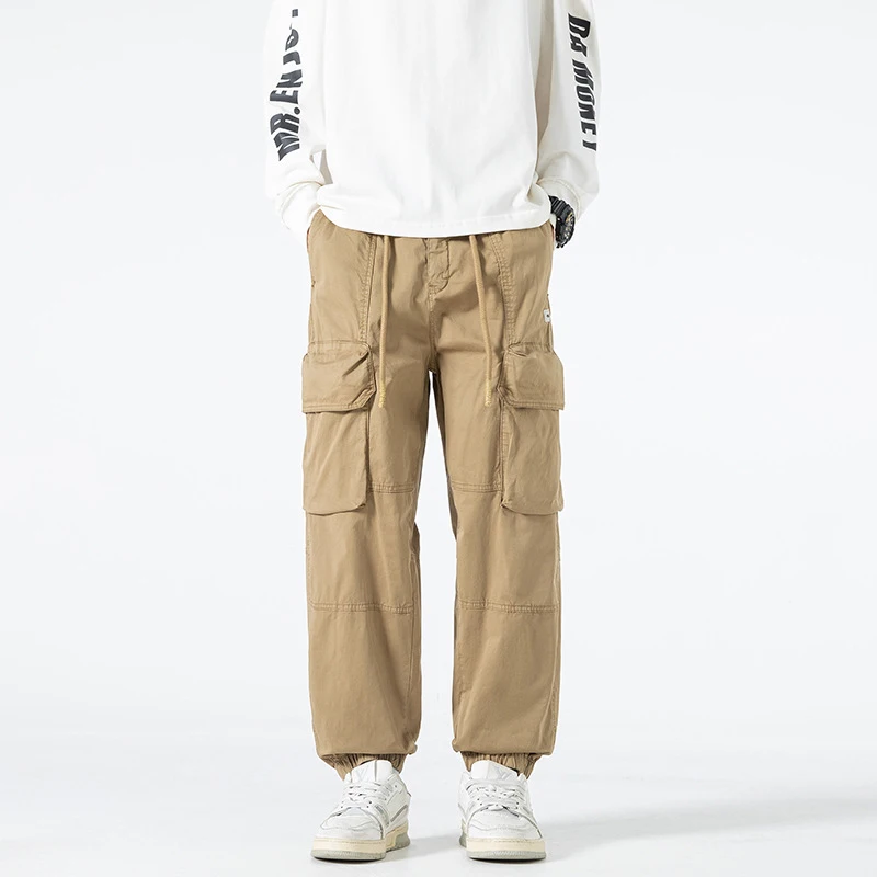 Men's Sporty Loose Casual Straight Leg Tied Work Pants Trendy Rugged Handsome Brand Clothing
Men's Sporty Loose Casual Straight Leg Tied Work Pants Trendy Rugged Handsome Brand Clothing