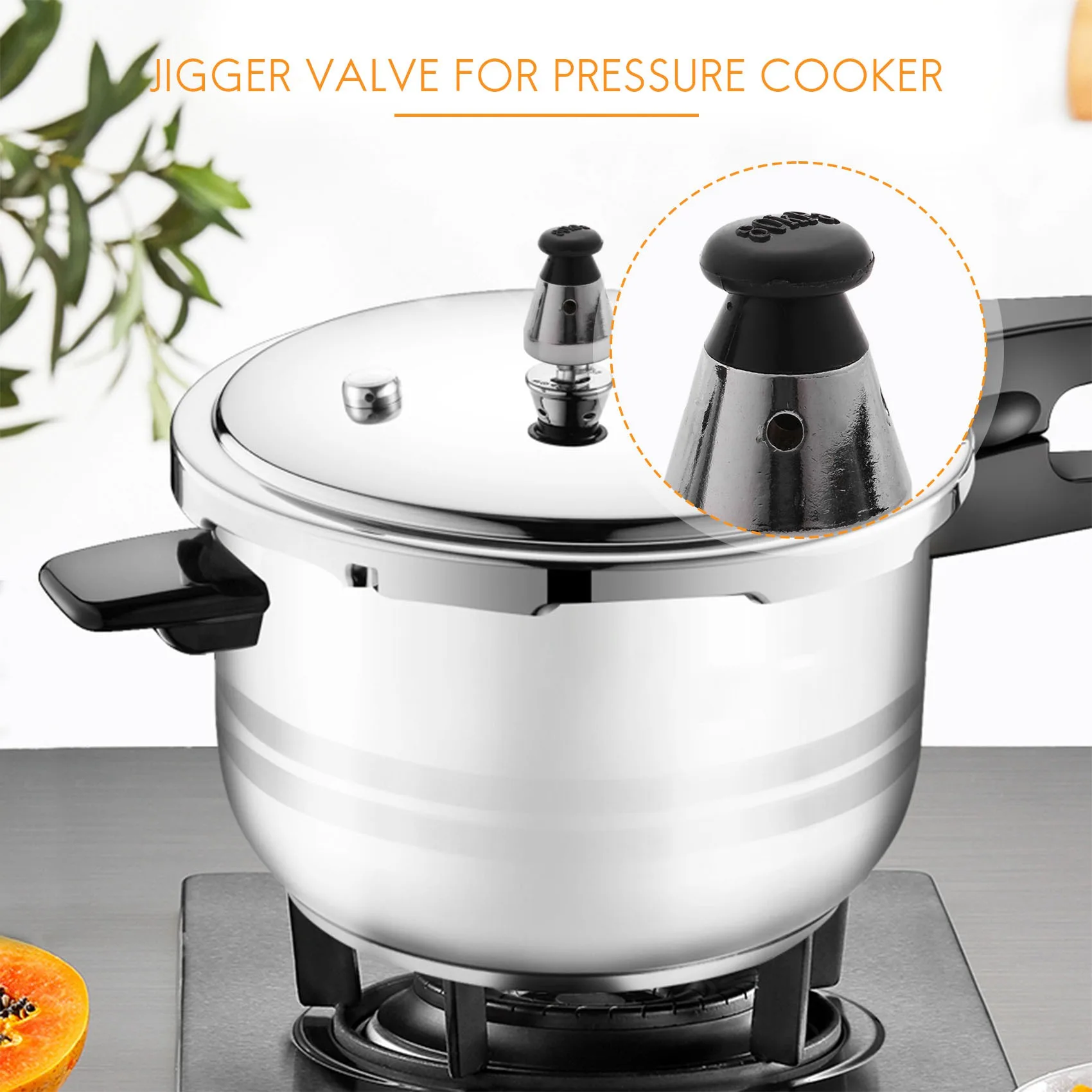 ABNH Pressure Cooker Relief Jigger Valve 1.5 Inch High 2Pcs Black
ABNH Pressure Cooker Relief Jigger Valve 1.5 Inch High 2Pcs Black