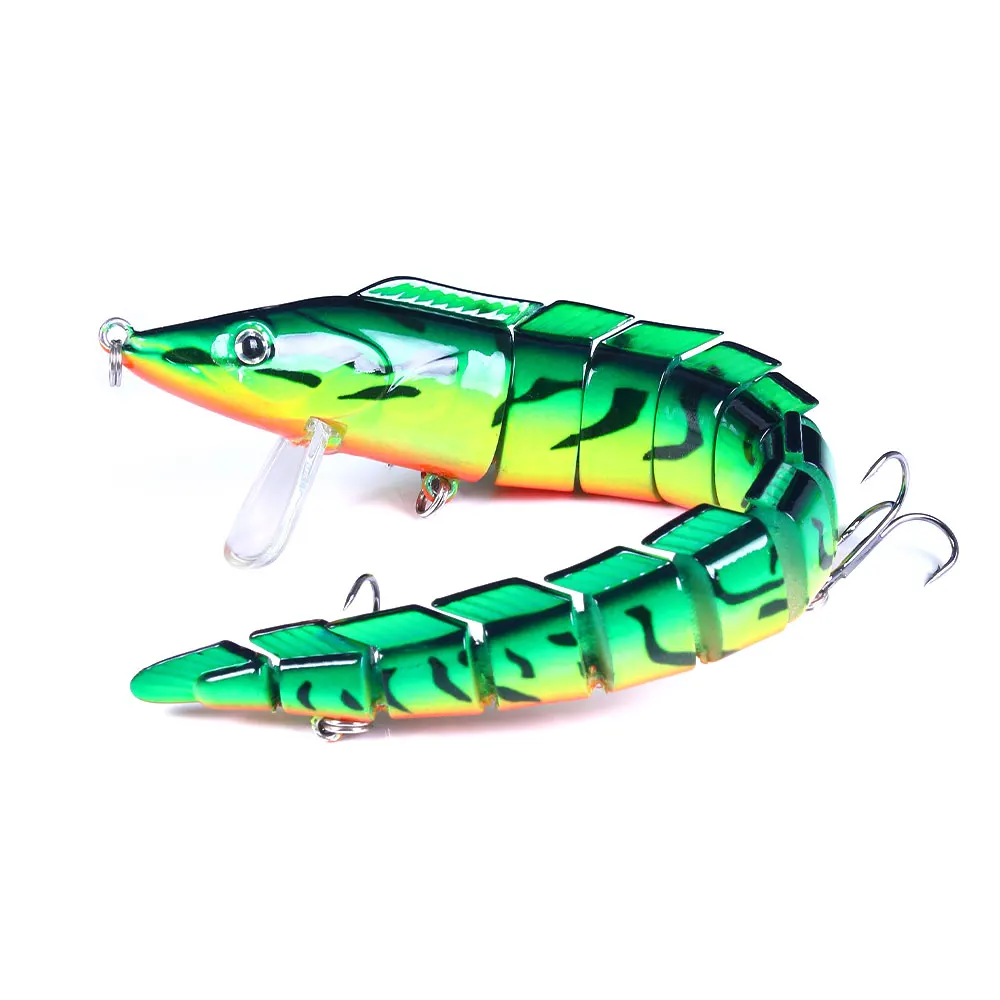 Lifelike 16-Segment Multi-Jointed Fishing Lure 23cm 46g Sinking Swimbait Flexible Hard Crankbait Wobbler for Monster
Lifelike 16-Segment Multi-Jointed Fishing Lure 23cm 46g Sinking Swimbait Flexible Hard Crankbait Wobbler for Monster