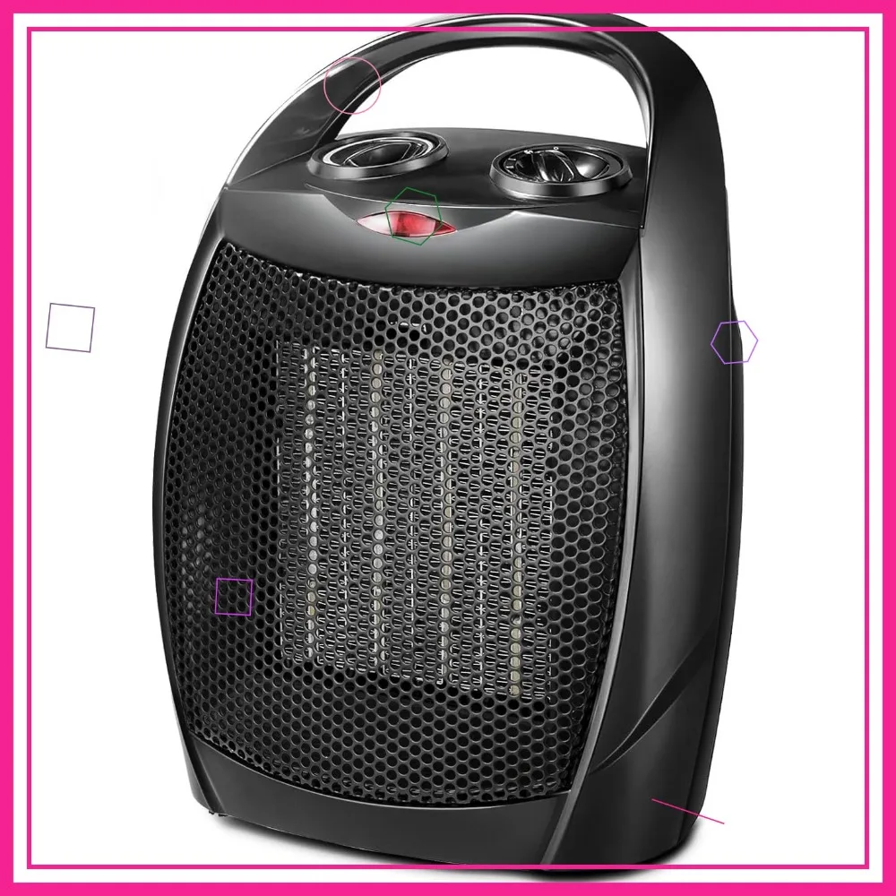 Маленький керамический обогреватель с регулируемым термостатом, защитой от перегрева, 750 Вт/1500 Вт для офиса и кухни
Маленький керамический обогреватель с регулируемым термостатом, защитой от перегрева, 750 Вт/1500 Вт для офиса и кухни