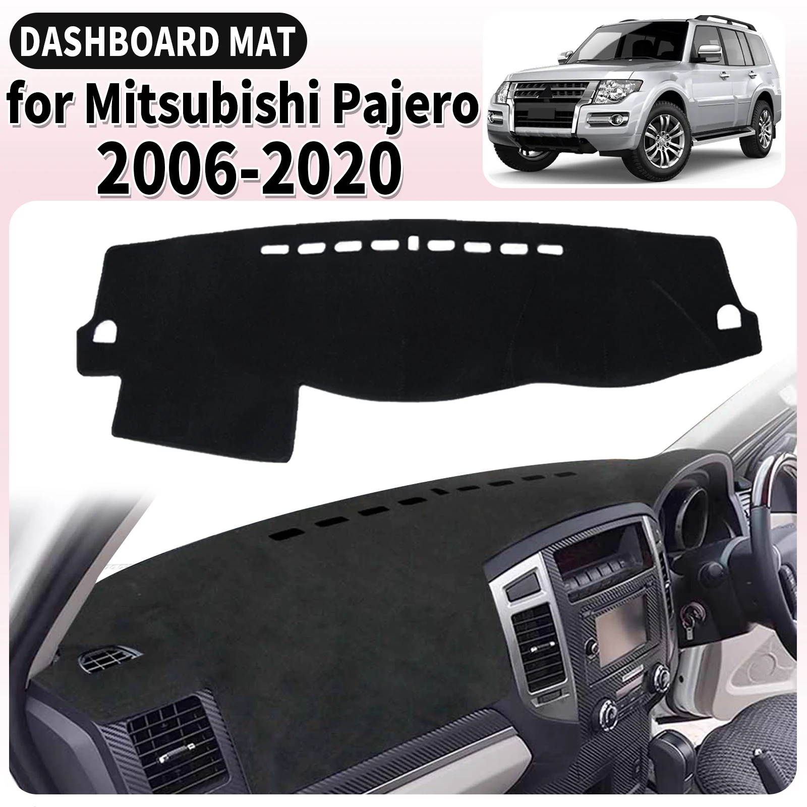 for Mitsubishi Pajero Shogun Montero 2006-2020 V80 V87 V93 V97 Dashmat Protective Carpet Dashboard Cover Pad DashMat Sunshade
for Mitsubishi Pajero Shogun Montero 2006-2020 V80 V87 V93 V97 Dashmat Protective Carpet Dashboard Cover Pad DashMat Sunshade