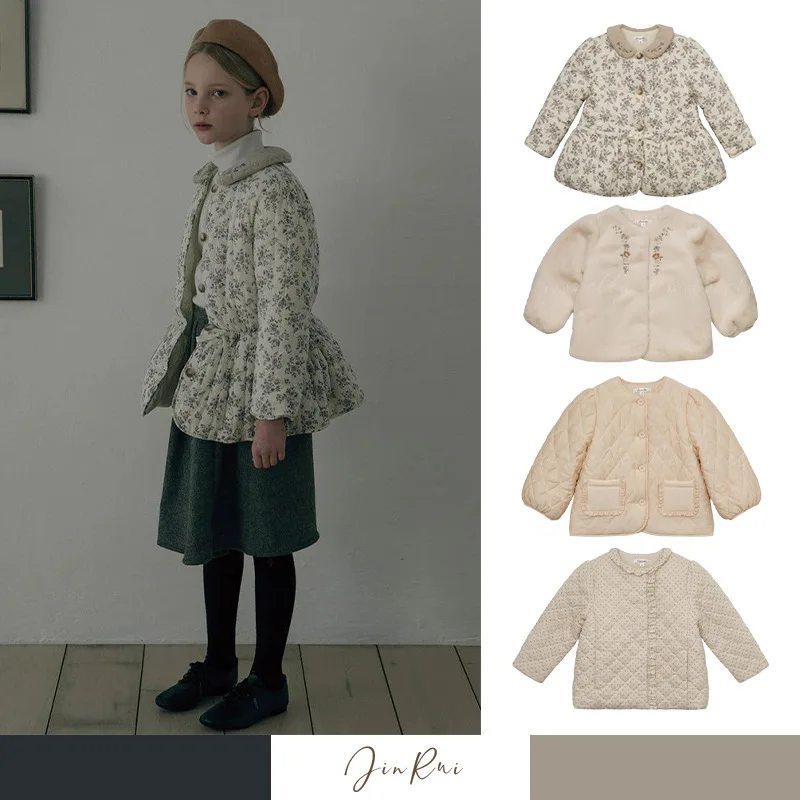 Girls' Jacket 2025 Autumn/Winter New Printed Fashionable Thickened Warm Children's Cotton Jacket Pure Cotton Collar Down Jacket
Girls' Jacket 2025 Autumn/Winter New Printed Fashionable Thickened Warm Children's Cotton Jacket Pure Cotton Collar Down Jacket