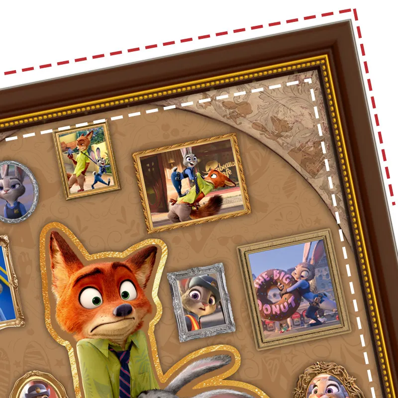 Disney Zootopia Wooden Jigsaw Puzzle Irregular Shaped Stress Relief Toy with Frame Birthday Holiday Gift in Stock
Disney Zootopia Wooden Jigsaw Puzzle Irregular Shaped Stress Relief Toy with Frame Birthday Holiday Gift in Stock