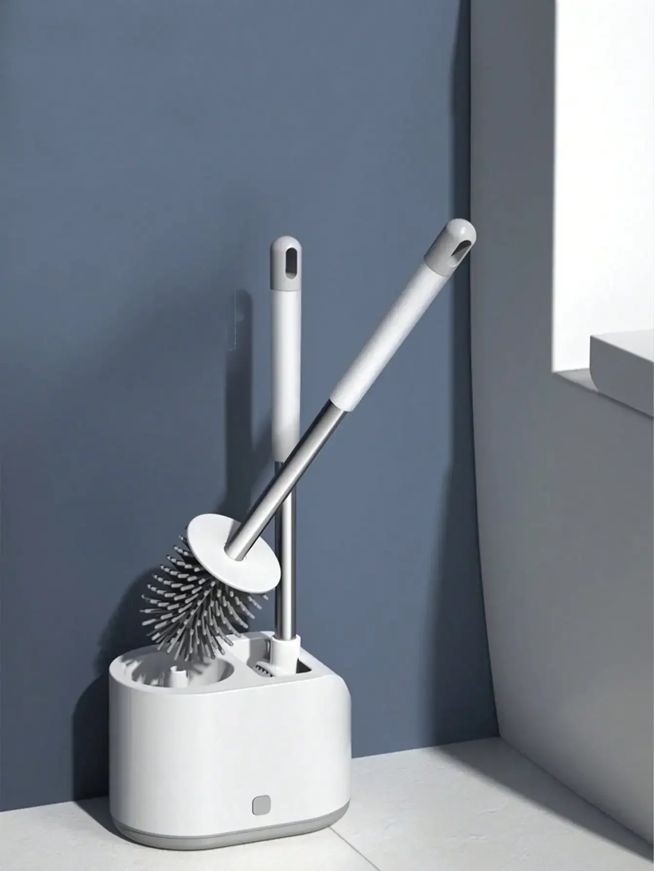 2026 1set Silicone Wall Mounted Toilet Cleaning Brush, Modernist Long Handle Toilet Brush For Home Bathroom Decor Fall Decor
2026 1set Silicone Wall Mounted Toilet Cleaning Brush, Modernist Long Handle Toilet Brush For Home Bathroom Decor Fall Decor