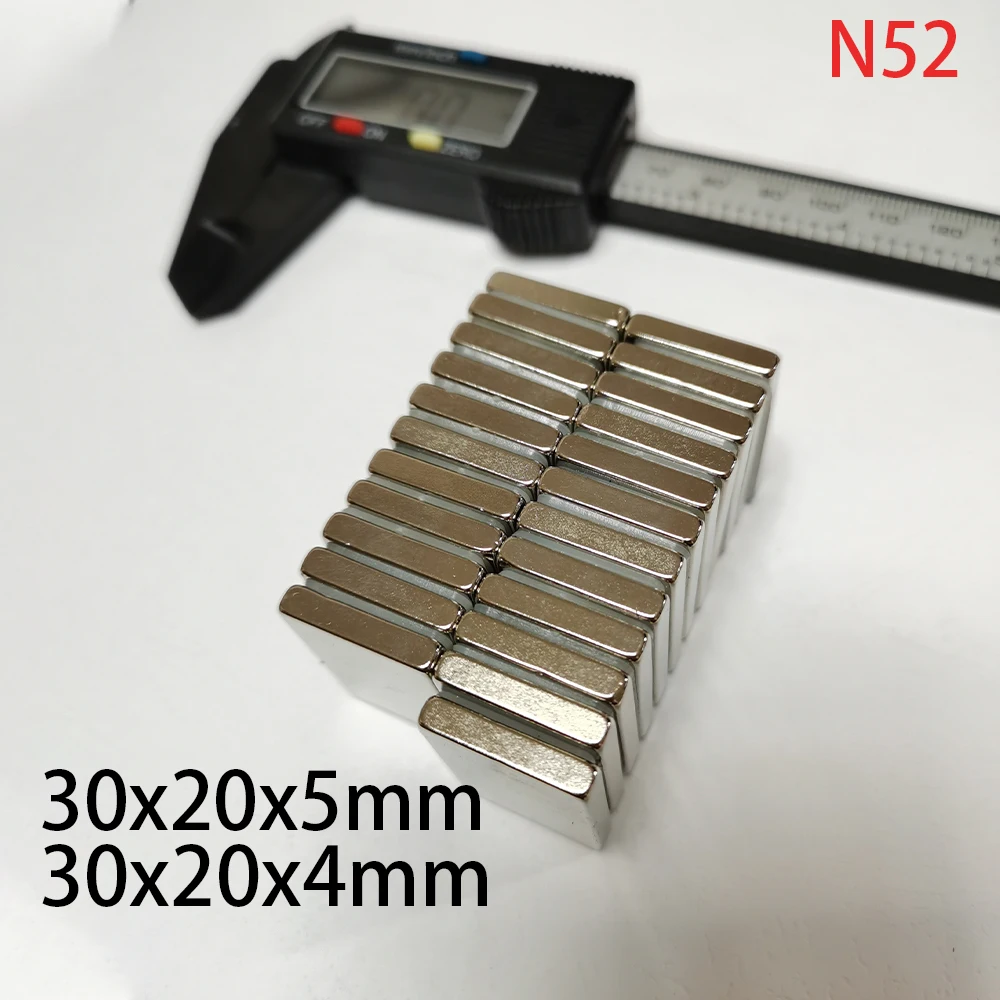 N52 30X20X5 30x20x4 Square Neodymium Bar Ebike Motor Generation Block Wind Strong Magnet Rare Earth Magnets Search Magnetic
N52 30X20X5 30x20x4 Square Neodymium Bar Ebike Motor Generation Block Wind Strong Magnet Rare Earth Magnets Search Magnetic