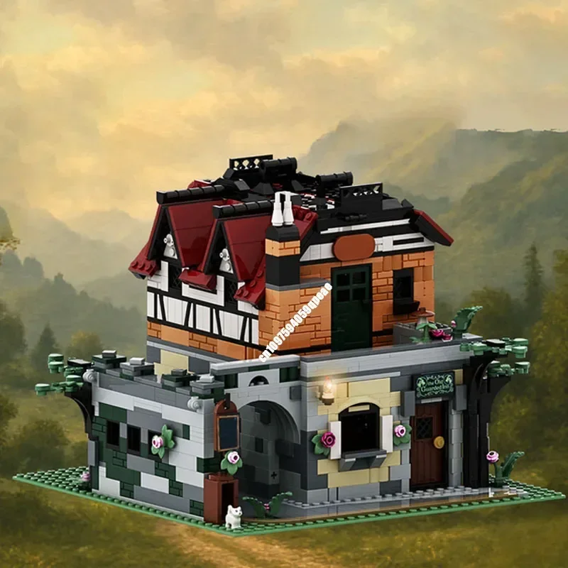 New 1917Pcs Moc European Medieval Street View Old Guarded Inn Model Custom Puzzle Diy Creative Ideas Kid Toy Birthday Gift 10350
New 1917Pcs Moc European Medieval Street View Old Guarded Inn Model Custom Puzzle Diy Creative Ideas Kid Toy Birthday Gift 10350