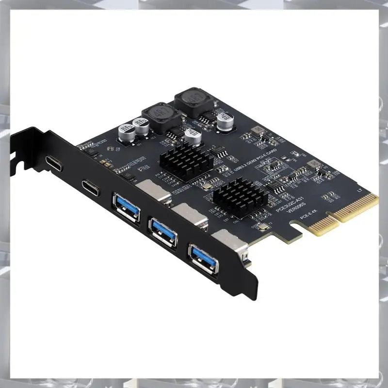 Hot Selling-USB3.2 Expansion Card GEN2 10Gbps PCI-E 4X Adapter Card Portable TYPE-C Type-A Dual Chip Board,USB3.2 Expansion Card
Hot Selling-USB3.2 Expansion Card GEN2 10Gbps PCI-E 4X Adapter Card Portable TYPE-C Type-A Dual Chip Board,USB3.2 Expansion Card
