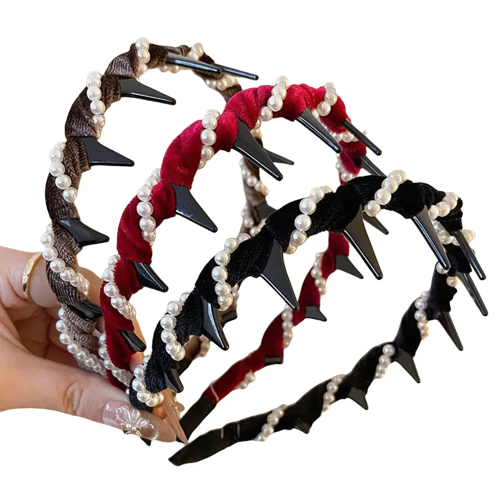 3Pcs Elegant Headband with Teeth Vintage Hairband Decorative Hair Band Non-Slip Hairband for Women Hair Accessories
3Pcs Elegant Headband with Teeth Vintage Hairband Decorative Hair Band Non-Slip Hairband for Women Hair Accessories