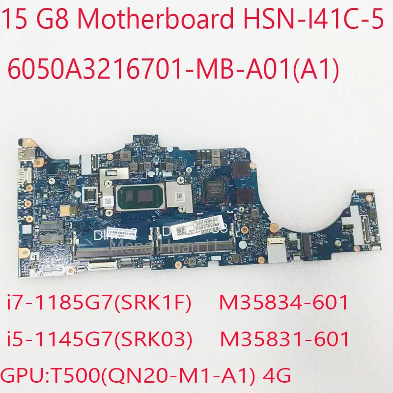 Материнская плата 15 G8 6050A3216701 HSN-I41C-5 M35834-601 для ноутбука HPZbook Ffly15 G8 1185G7/1145G7 T500 4G OSR 100% OK
Материнская плата 15 G8 6050A3216701 HSN-I41C-5 M35834-601 для ноутбука HPZbook Ffly15 G8 1185G7/1145G7 T500 4G OSR 100% OK