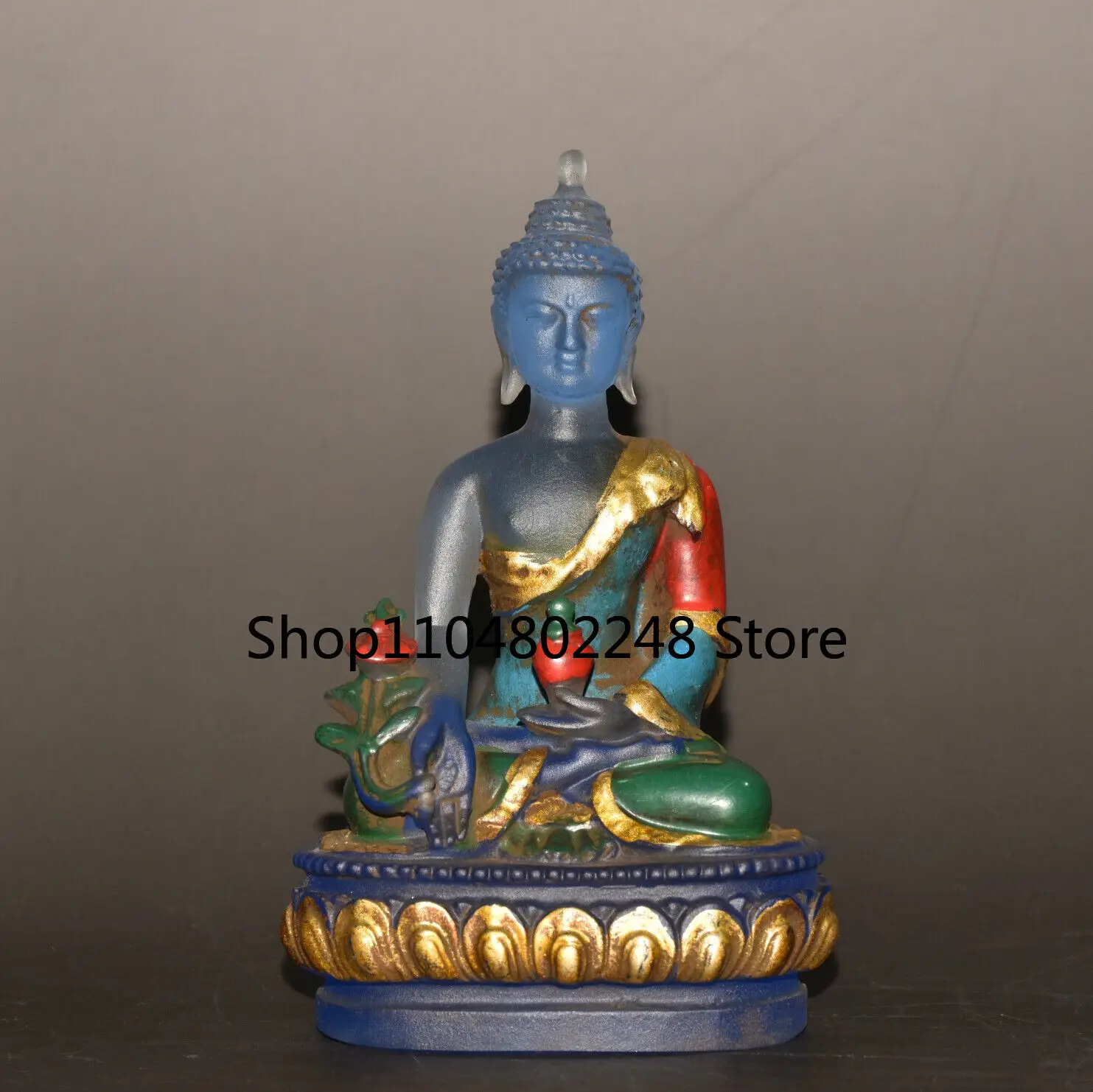 Collect Chinese old Coloured glaze hand color painted Sakucha Buddha decoration
Collect Chinese old Coloured glaze hand color painted Sakucha Buddha decoration