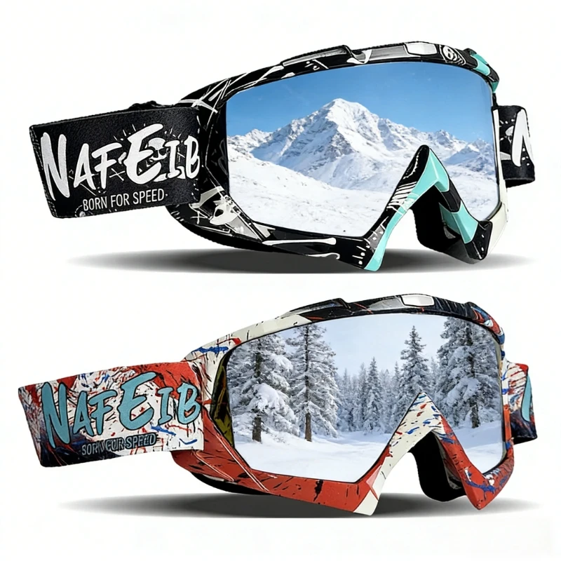 Лыжные очки для мужчин и женщин, зимние ветрозащитные очки UV400 с чехлом для очков, спортивные очки для активного отдыха и велоспорта
Лыжные очки для мужчин и женщин, зимние ветрозащитные очки UV400 с чехлом для очков, спортивные очки для активного отдыха и велоспорта