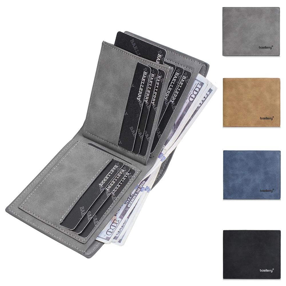 New Simple Short Men Wallet Photo Holder Card Holder High Quality Slim Male Purses Card & ID Holders Men Card Clips
New Simple Short Men Wallet Photo Holder Card Holder High Quality Slim Male Purses Card & ID Holders Men Card Clips