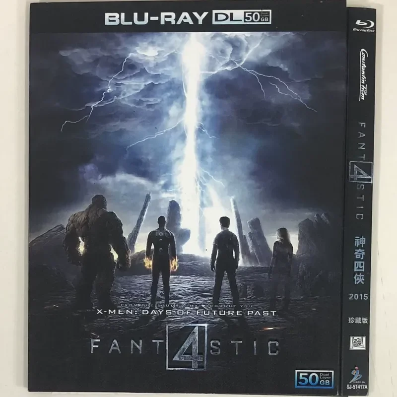 Classic Old Movie Fantastic Four 2015 Collector's Edition Mandarin Dubbing Plus Original Sound BD50 Blu-ray Disc
Classic Old Movie Fantastic Four 2015 Collector's Edition Mandarin Dubbing Plus Original Sound BD50 Blu-ray Disc