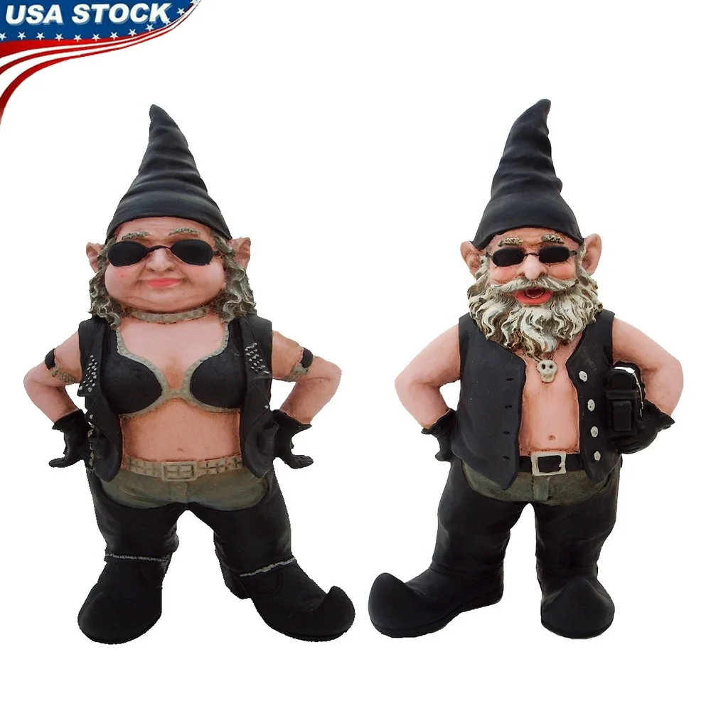 Biker Gnome Figurines Set Motorcycle Riding Gear Durable Resin Indoor Outdoor Home Garden Decor Gifts Enthusiasts
Biker Gnome Figurines Set Motorcycle Riding Gear Durable Resin Indoor Outdoor Home Garden Decor Gifts Enthusiasts