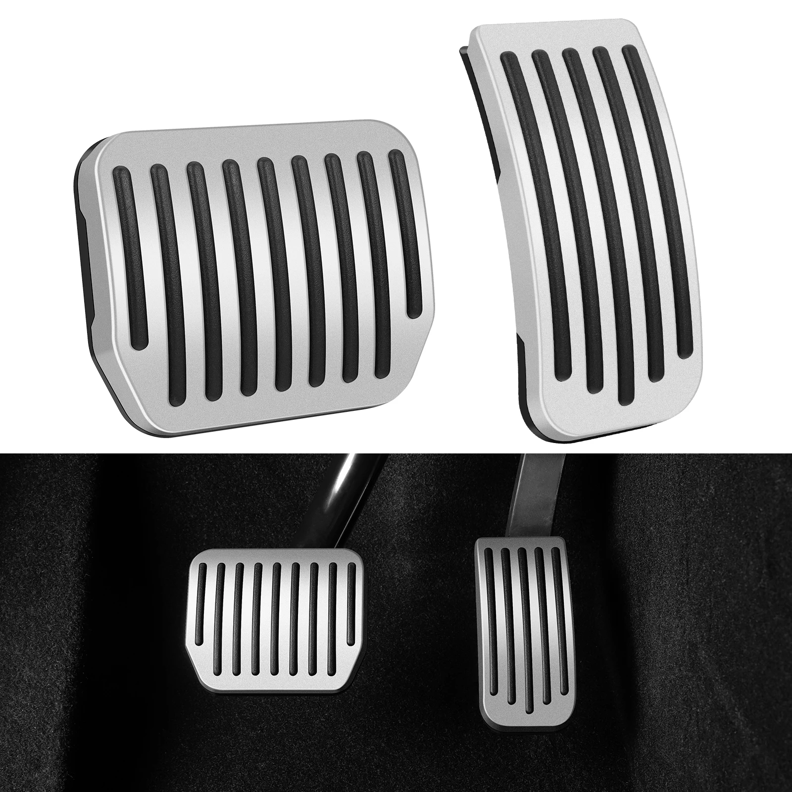 2PCS Foot Pedals Pads for 2023-2024 Tesla Model 3/Y and 2025-2026 Model Y Juniper Accessories
2PCS Foot Pedals Pads for 2023-2024 Tesla Model 3/Y and 2025-2026 Model Y Juniper Accessories
