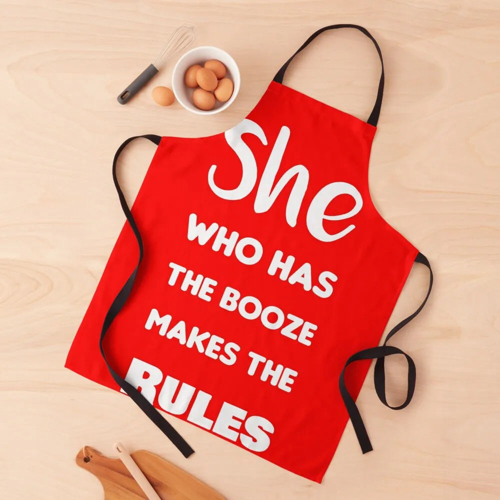 She Who Has the Booze Makes the Rules Apron Waterproof Kitchen For Women professional hairdresser Apron
She Who Has the Booze Makes the Rules Apron Waterproof Kitchen For Women professional hairdresser Apron