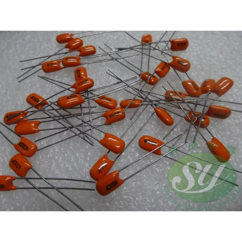 20PCS 0.00047uf/100v 0.47nf 470pf 431 new 3.5mm film capacitor
20PCS 0.00047uf/100v 0.47nf 470pf 431 new 3.5mm film capacitor