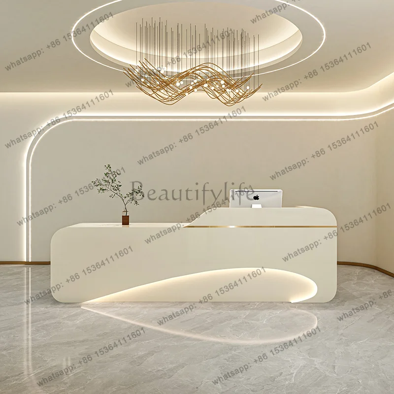 LJY Executive Simple Reception Desks Beauty Salon Minimalist Design Reception Desks Modern Display Mostrador Commercial Furnitur
LJY Executive Simple Reception Desks Beauty Salon Minimalist Design Reception Desks Modern Display Mostrador Commercial Furnitur