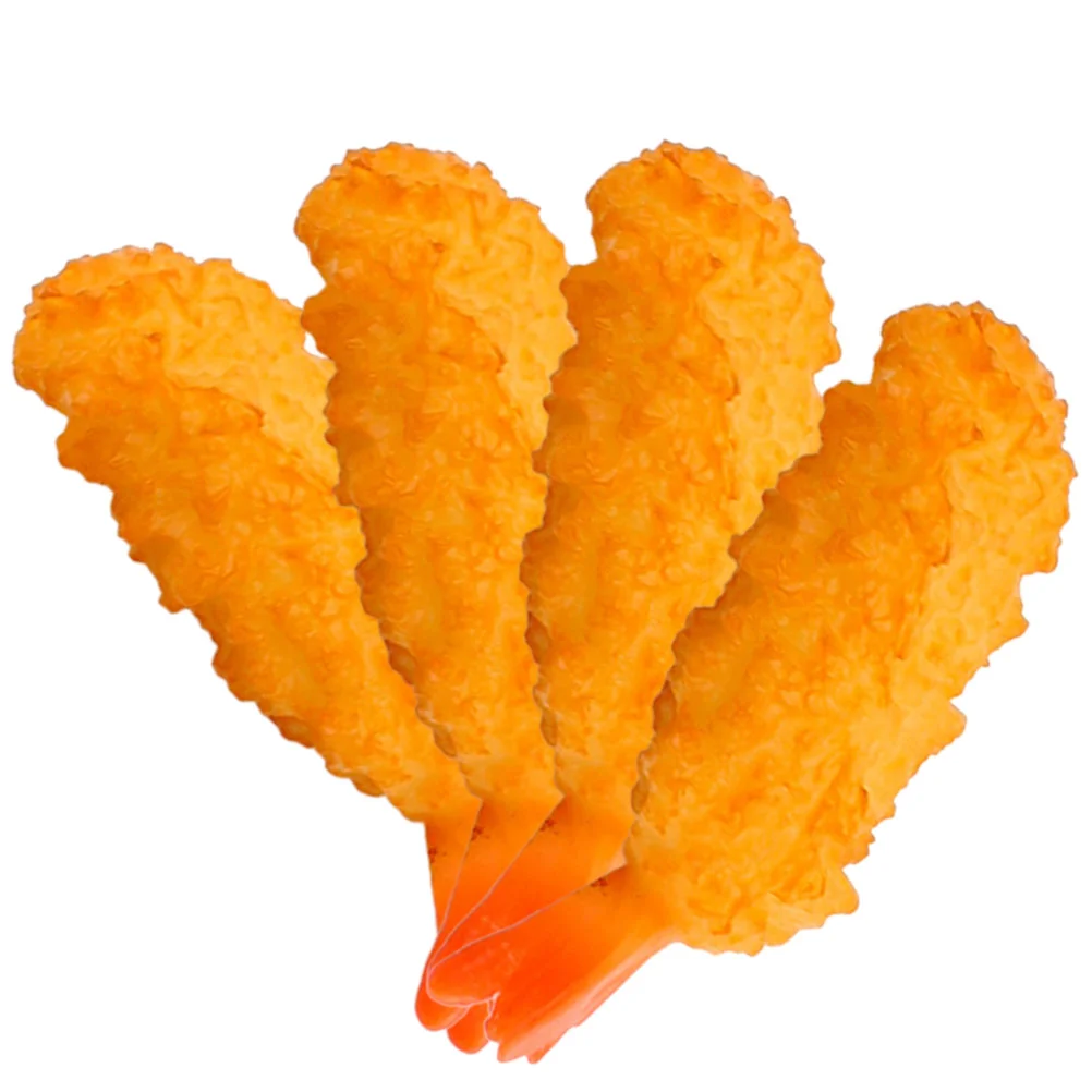 4 Pcs Fried Chicken Toy Simulated Tempura Child Children’s Toys Fake Meat Model Pvc Shrimp Cooking
4 Pcs Fried Chicken Toy Simulated Tempura Child Children’s Toys Fake Meat Model Pvc Shrimp Cooking
