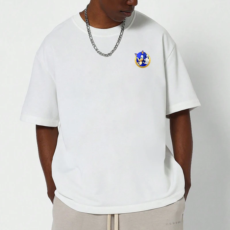 Printed Summer Tops S-Sonics Men's Cotton T-shirt Vintage Oversize T-shirt Y2k Clothing Funny Streetwear Short Sleeve Tee
Printed Summer Tops S-Sonics Men's Cotton T-shirt Vintage Oversize T-shirt Y2k Clothing Funny Streetwear Short Sleeve Tee