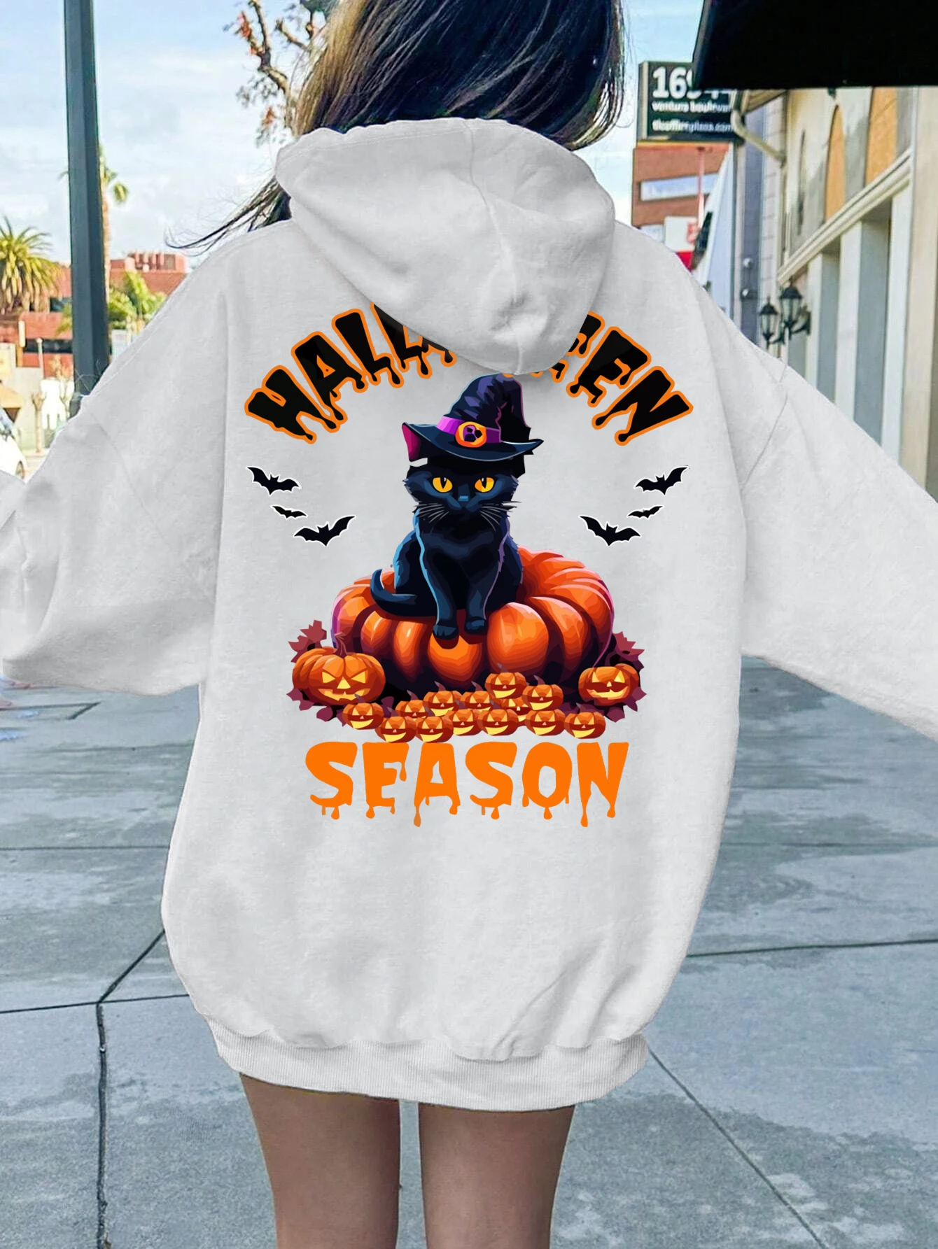 Halloween Sfason Print Hoody Women Harajuku Soft Sweatshirt Fashion Warm Hooded Autumn Fleece Casual Tops
Halloween Sfason Print Hoody Women Harajuku Soft Sweatshirt Fashion Warm Hooded Autumn Fleece Casual Tops