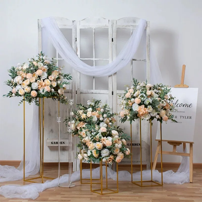 !@Geometric Frame Layout Wedding Stage Runway White Flower Ball Table Decoration Artificial Flowers Window Exhibition Hall Road
!@Geometric Frame Layout Wedding Stage Runway White Flower Ball Table Decoration Artificial Flowers Window Exhibition Hall Road