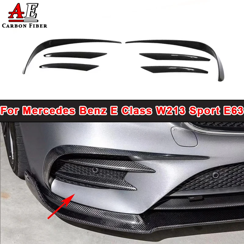 Для Mercedes Benz E Class W213 Sport E63 2016-2019 передний бампер из углеродного волокна, крышка вентиляционного отверстия, боковые плавники, Winglet Canard Splitter
Для Mercedes Benz E Class W213 Sport E63 2016-2019 передний бампер из углеродного волокна, крышка вентиляционного отверстия, боковые плавники, Winglet Canard Splitter