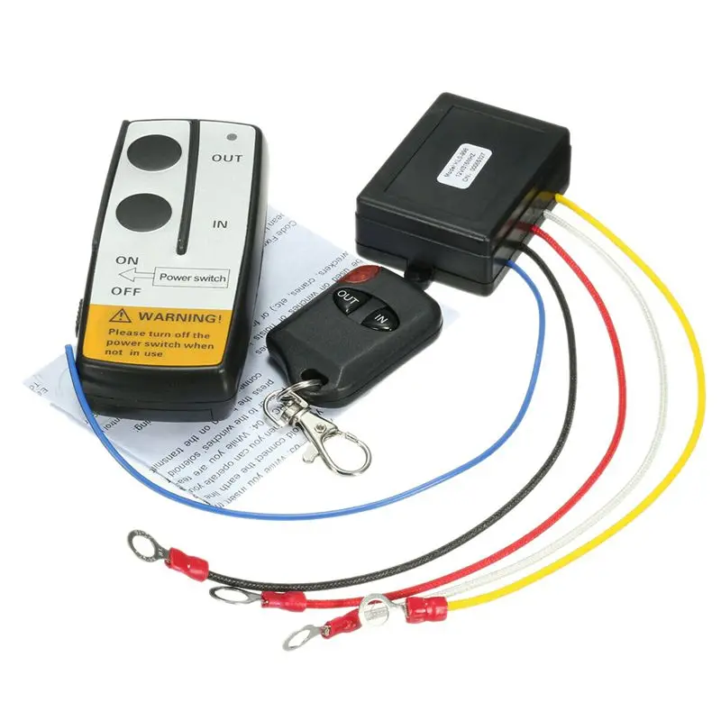 A48P-5X 12V 315Mhz 50Ft / 15M Wireless Winch Remote Control Controller Kit For Jeep ATV US
A48P-5X 12V 315Mhz 50Ft / 15M Wireless Winch Remote Control Controller Kit For Jeep ATV US