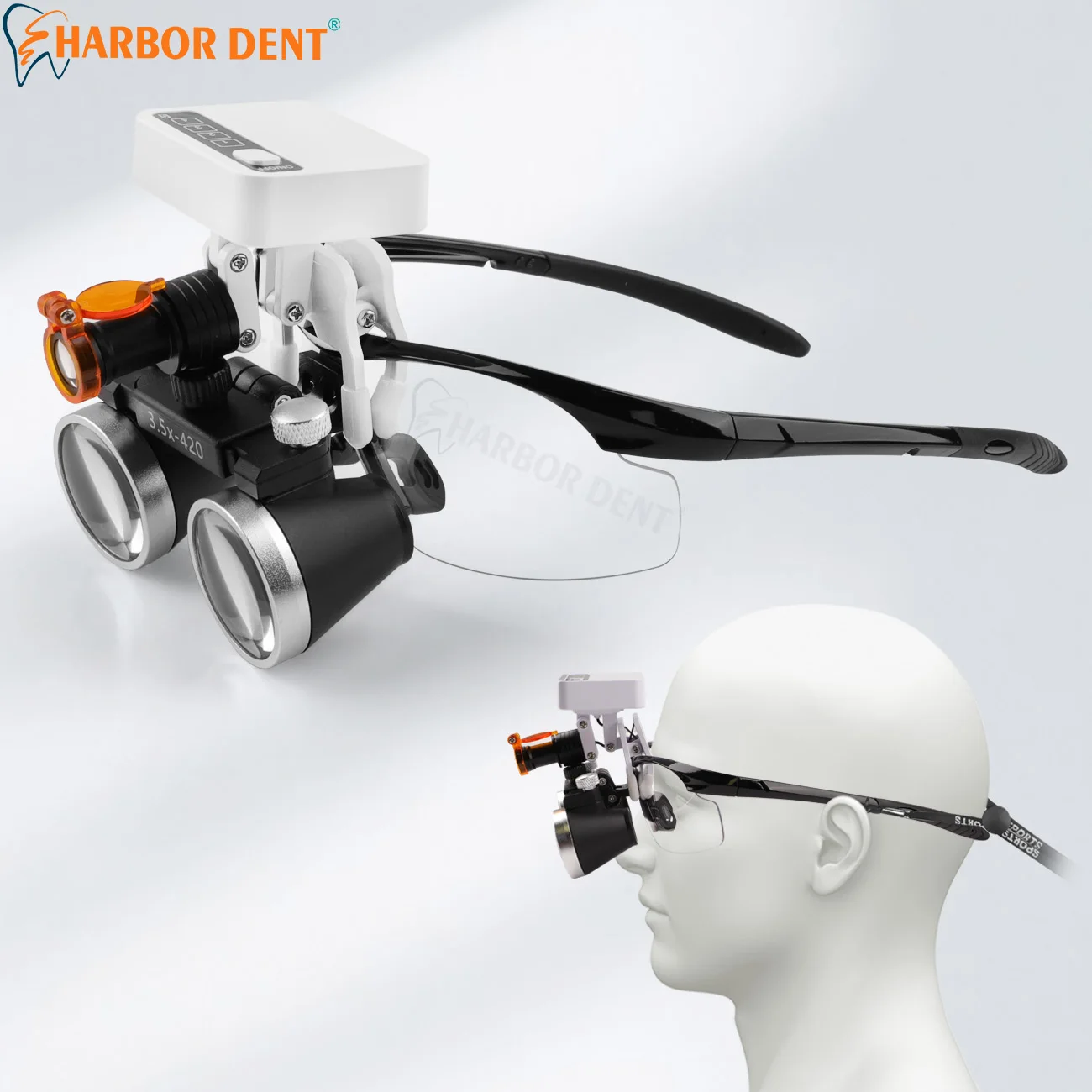 2.5X/3.5X Dental Magnifier With 5W LED Spotlight Wirless Lab Medical Magnification Binocular Loupes Dentistry Tools
2.5X/3.5X Dental Magnifier With 5W LED Spotlight Wirless Lab Medical Magnification Binocular Loupes Dentistry Tools