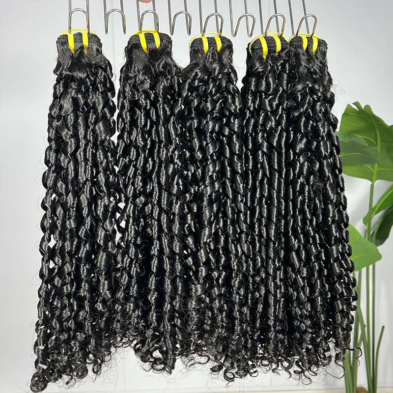 Super Double Drawn Raw Pixie Curly Virgin Cuticle Aligned Human Hair Bundles Unprocessed Hair Extensions Burmese Curls Bouncy
Super Double Drawn Raw Pixie Curly Virgin Cuticle Aligned Human Hair Bundles Unprocessed Hair Extensions Burmese Curls Bouncy