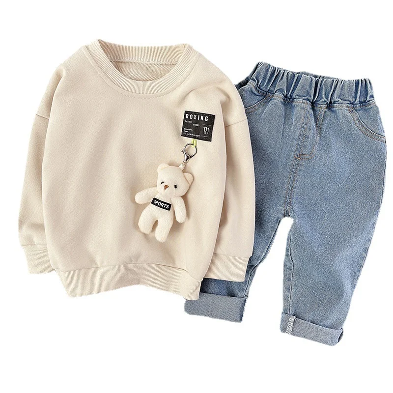 New Spring Children Girls Fashion T-Shirt Pants 2Pcs/Sets Autumn Baby Boys Clothes Toddler Casual Costume Kids Cotton Sportswear
New Spring Children Girls Fashion T-Shirt Pants 2Pcs/Sets Autumn Baby Boys Clothes Toddler Casual Costume Kids Cotton Sportswear