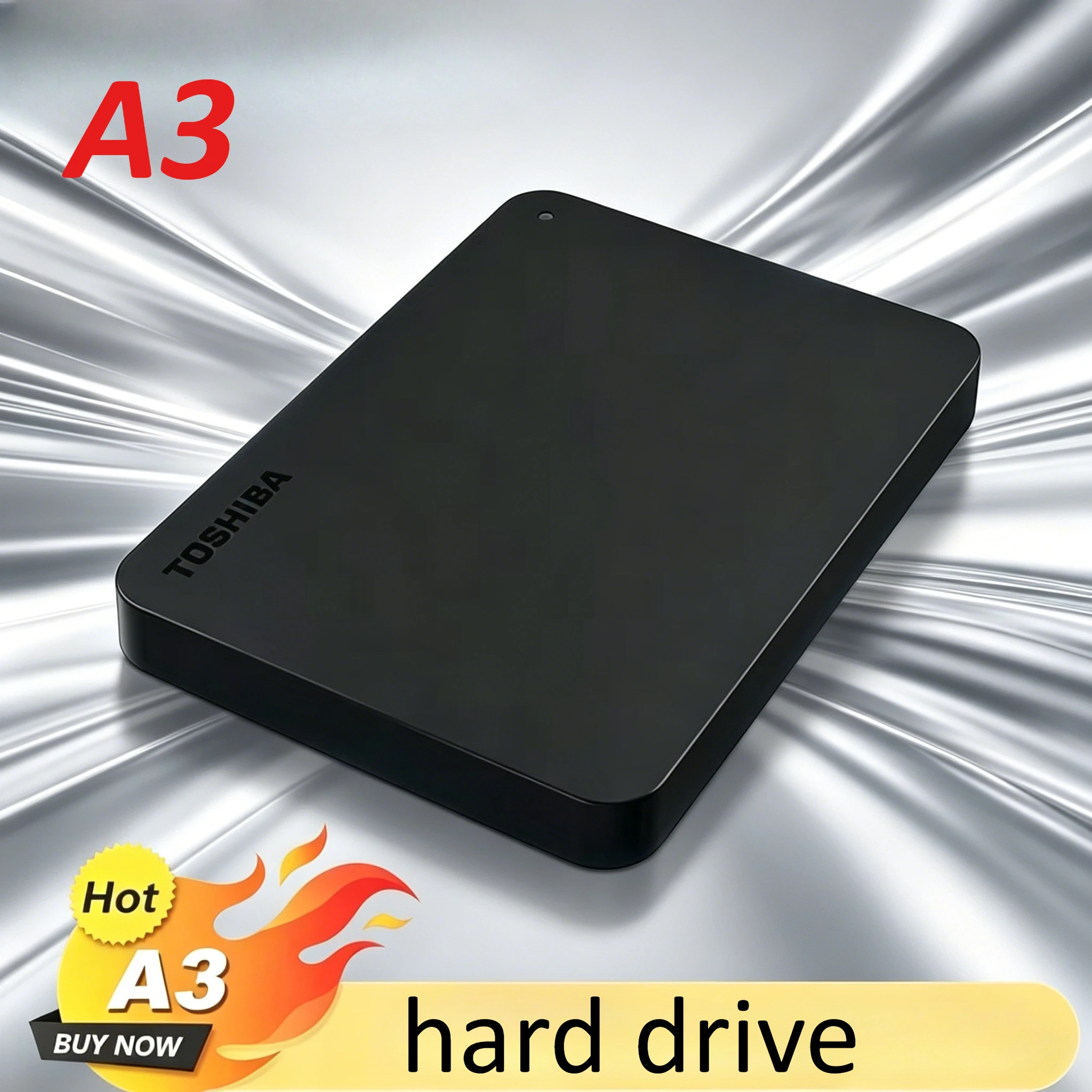 For Toshiba A3 HDTB420XK3AA Canvio Basics 1TB Portable External Hard Drive USB 3.0, Black
For Toshiba A3 HDTB420XK3AA Canvio Basics 1TB Portable External Hard Drive USB 3.0, Black