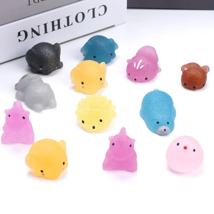 5Pcs New Transparent Gold Glitter Colorful Pinch Music Fidget Toy Cartoon Cute Small Animal Squeeze Toy Kids Stress Relief Toys
5Pcs New Transparent Gold Glitter Colorful Pinch Music Fidget Toy Cartoon Cute Small Animal Squeeze Toy Kids Stress Relief Toys