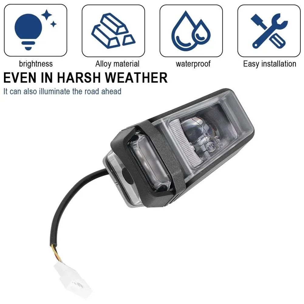 For Segway GT1 Electric Scooter Headlight Featuring High Brightness LEDs for Safer Low Light and Dark Environment Travel
For Segway GT1 Electric Scooter Headlight Featuring High Brightness LEDs for Safer Low Light and Dark Environment Travel