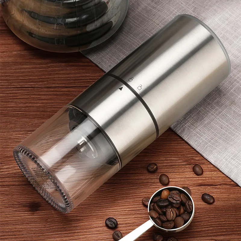 Stainless Steel portable coffee machine auto USB coffee grinder Type-C coffee machine
Stainless Steel portable coffee machine auto USB coffee grinder Type-C coffee machine