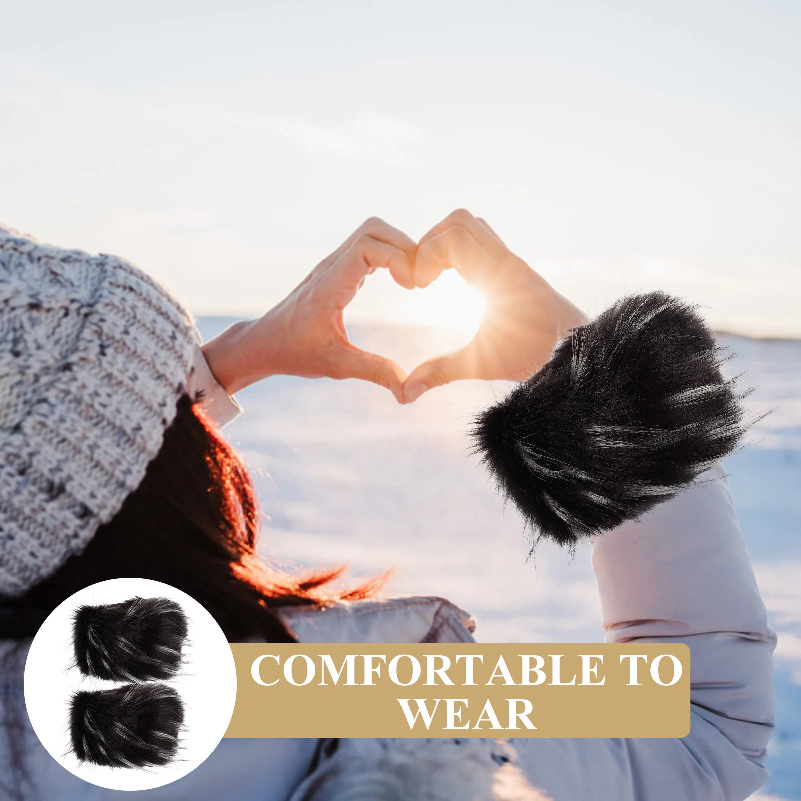 2Pcs Soft Wrist Warmers for Women Winter Essential Warmth Retaining Cuffs Suitable for Cold Weather Indoor Outdoor Use
2Pcs Soft Wrist Warmers for Women Winter Essential Warmth Retaining Cuffs Suitable for Cold Weather Indoor Outdoor Use