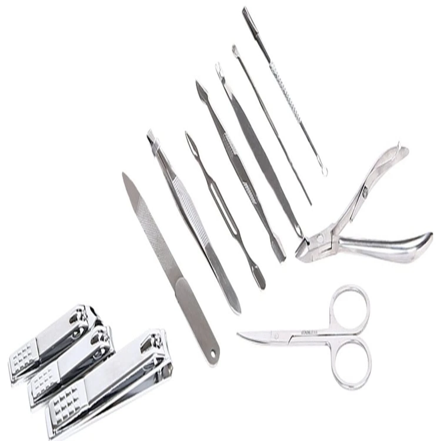 Luxurious and Stylish Manicure Pedicure Set - High-Quality Stainless Steel Grooming Kit for Men and Women. Ultimate Nail Care Ex
Luxurious and Stylish Manicure Pedicure Set - High-Quality Stainless Steel Grooming Kit for Men and Women. Ultimate Nail Care Ex