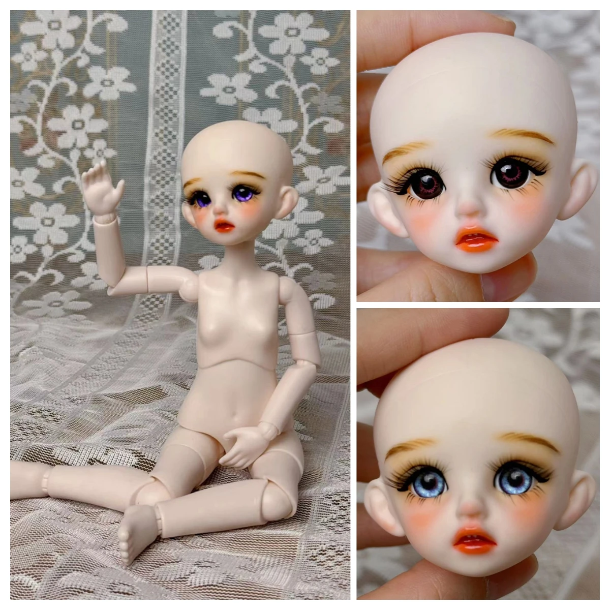 Новый DIY 1/6 BJD кукла голова 30 см куклы ручной работы девочки куклы игрушки праздничные подарки
Новый DIY 1/6 BJD кукла голова 30 см куклы ручной работы девочки куклы игрушки праздничные подарки